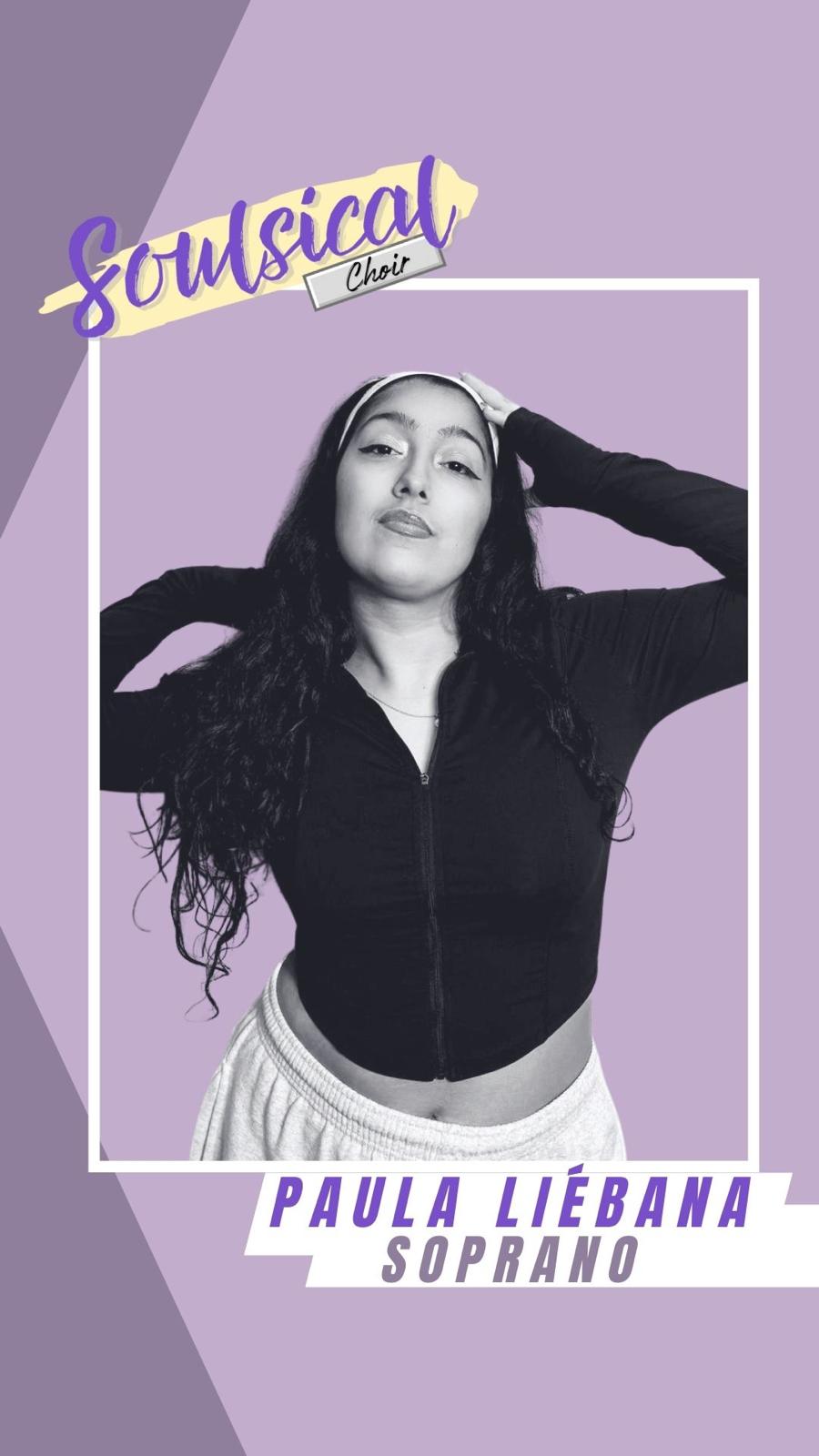 Paula Liébana - Soprano de Soulsical Choir