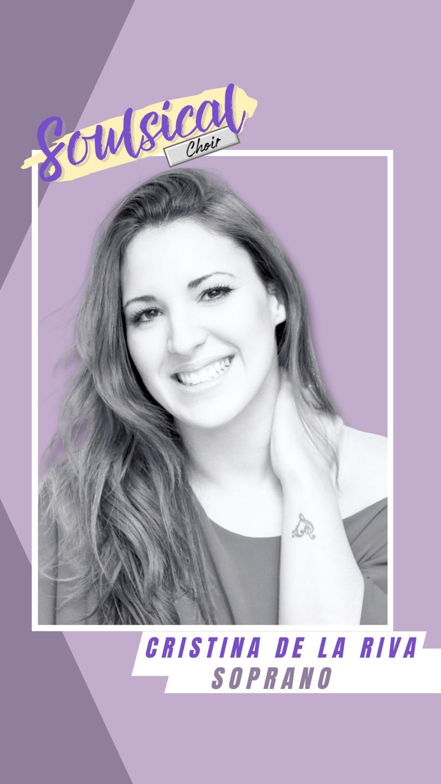 Cristina de la Riva - Soprano de Soulsical Choir
